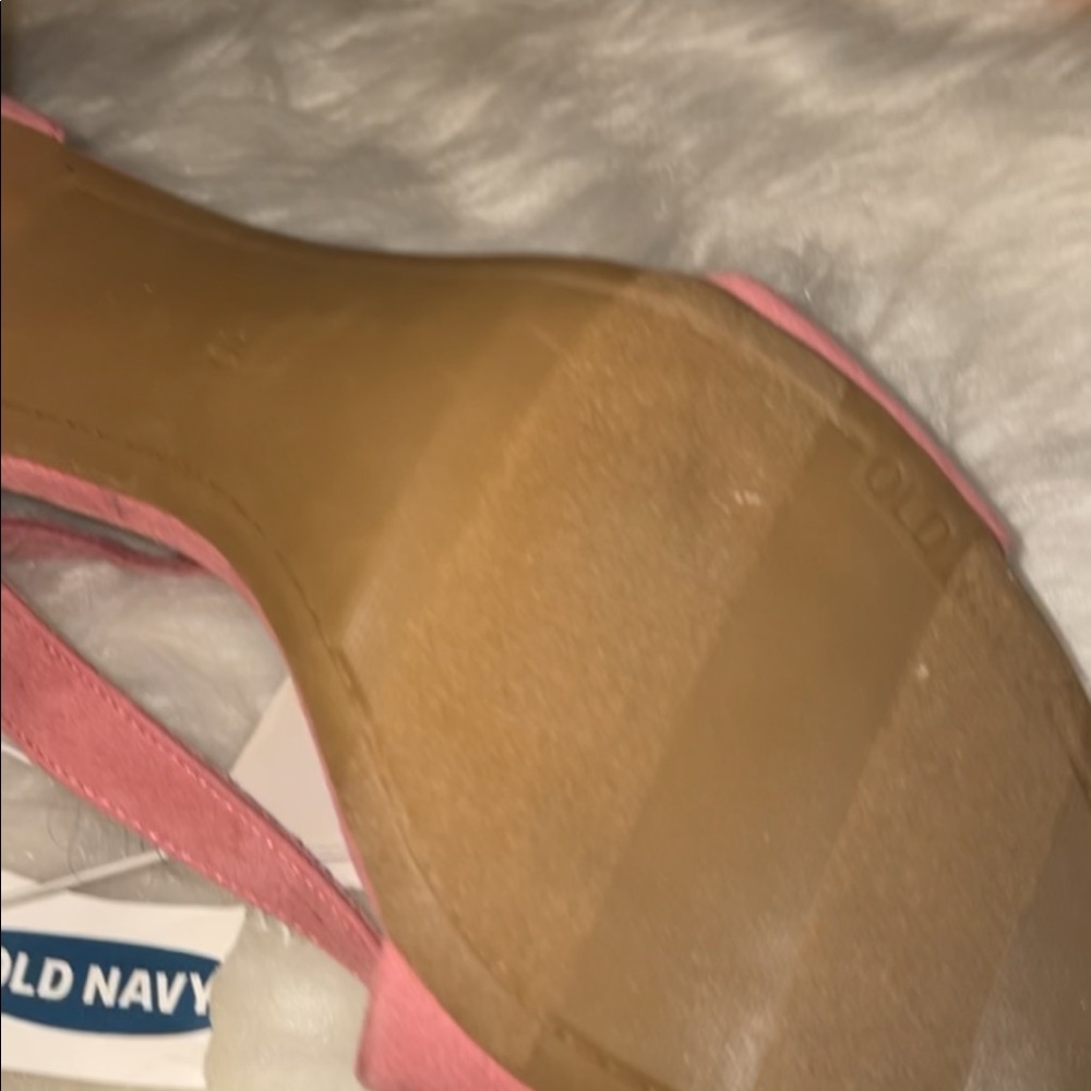 Pink heels old navy